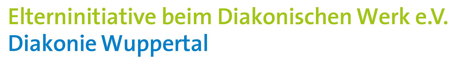 Das Logo der Elterninitiative beim Diakonischen Werk e.V. der Diakonie Wuppertal